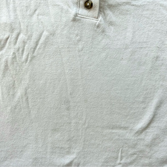 Madewell cropped oversized boxy tee | White, size L - Picture 4 of 5